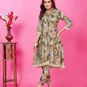 Moksh Wow D No 813 Premium Rayon Co-ord Set