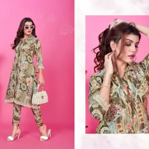 Moksh Wow D No 813 Premium Rayon Co-ord Set