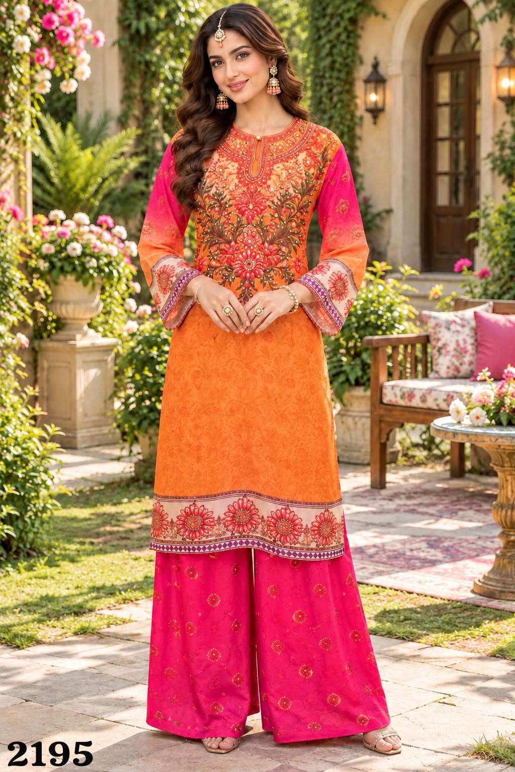 Mrudangi Saachi Vol-95 2195 Crepe Silk Co-ord Set