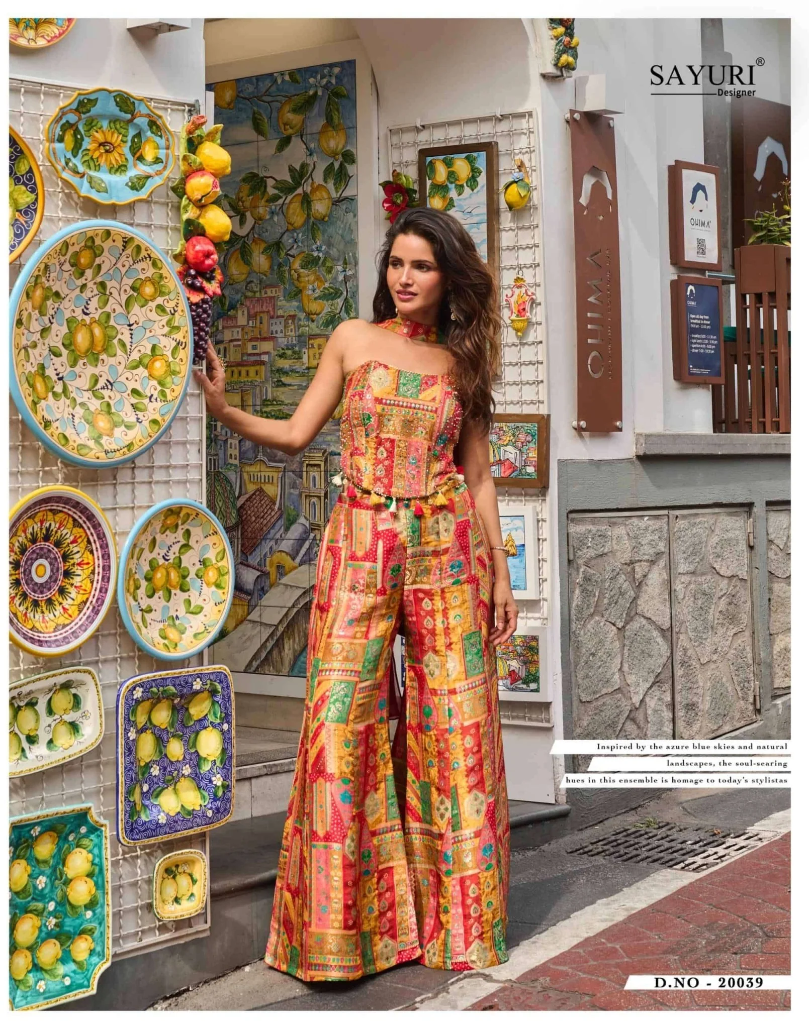 Sayuri Banarsi 20039 Viscose Jacquard Silk Co-ord Set