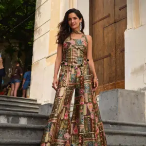 Sayuri Banarsi 20041 Viscose Jacquard Silk Co-ord Set