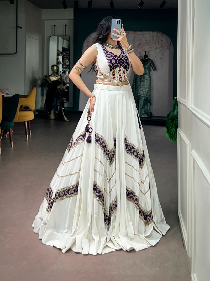 Taraa L 1788 Rayon Gamthi Lehenga Choli