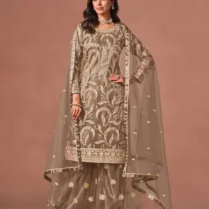 Twisha Aanaya Vol-244 244-C Net Sharara Suit