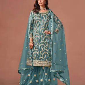 Twisha Aanaya Vol-244 244-D Net Sharara Suit