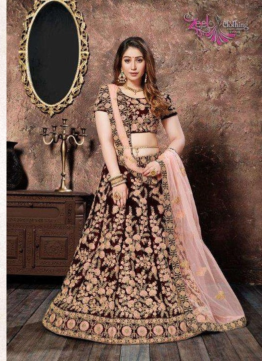 Zeel Clothing Neo Romantic Vol-1 7301 Lehenga