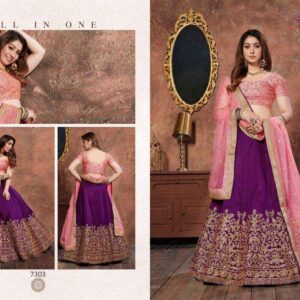 Zeel Clothing Neo Romantic Vol-1 7303 Lehenga