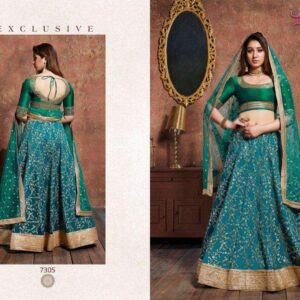 Zeel Clothing Neo Romantic Vol-1 7305 Lehenga
