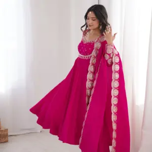 Anarkali Three Piece Set