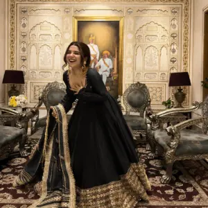 Fox Chinon Silk Gown