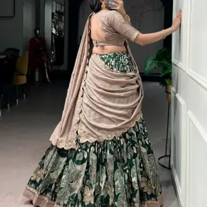 Vichitra Silk Lehenga