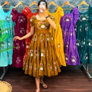 Premium Embroidery Midi