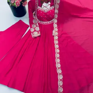 Anarkali Three Piece Set