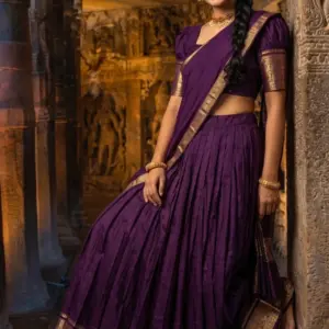 Kanjivaram Silk Lehenga