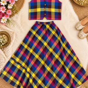 Madras Checks Co-ord Set