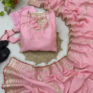 Fox Chinon Silk Gown