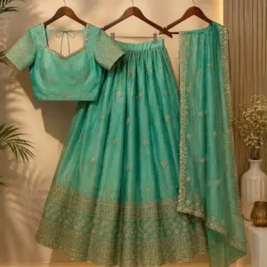 jaqard lehenga set