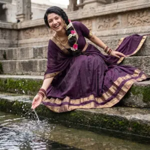 Kanjivaram Silk Lehenga