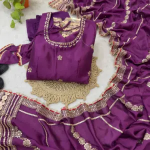 Fox Chinon Silk Gown