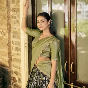Vichitra Silk Lehenga