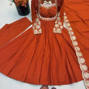 Anarkali Three Piece Set