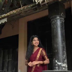 Kanchi Cotton Zari Woven Lehenga Set