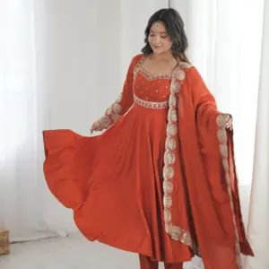 Anarkali Three Piece Set
