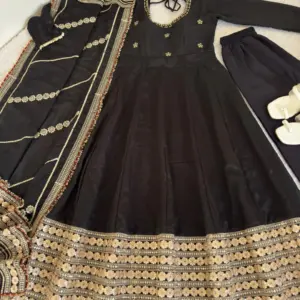 Fox Chinon Silk Gown