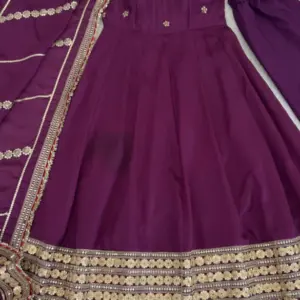 Fox Chinon Silk Gown