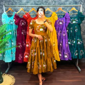 Premium Embroidery Midi