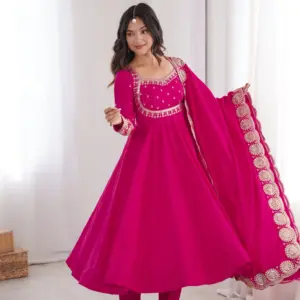 Anarkali Three Piece Set