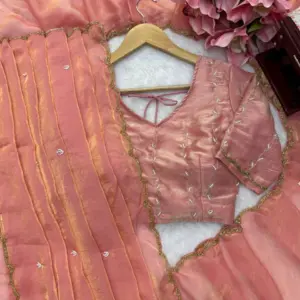 Designer Saree with Hand Work