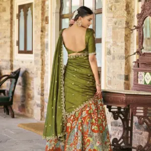 Vichitra Silk Lehenga