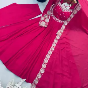 Anarkali Three Piece Set