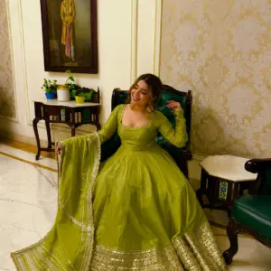 Fox Chinon Silk Gown