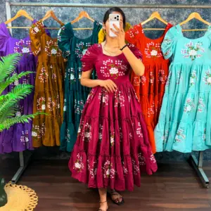 Premium Embroidery Midi