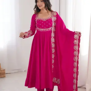 Anarkali Three Piece Set