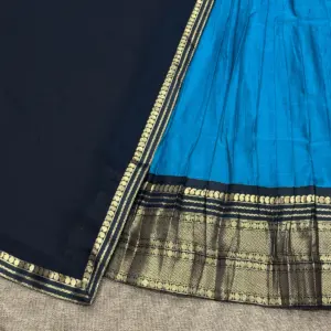 Kanchi Cotton Zari Woven Lehenga Set