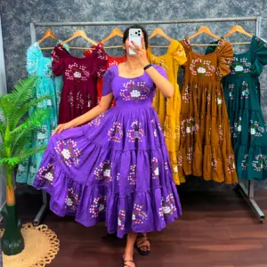 Premium Embroidery Midi