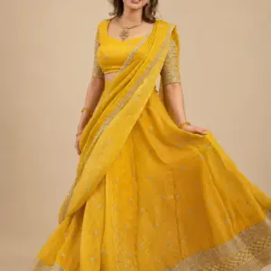 jaqard lehenga set