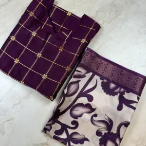 Kurti with Kalamkari Dupatta