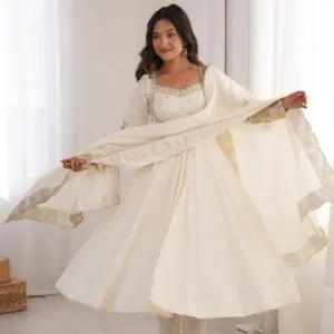 Anarkali Three Piece Set