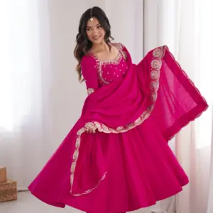 Anarkali Three Piece Set