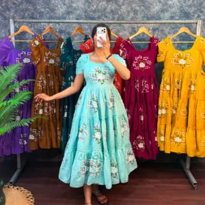 Premium Embroidery Midi