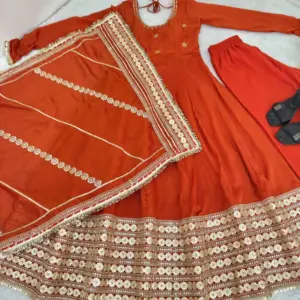 Fox Chinon Silk Gown