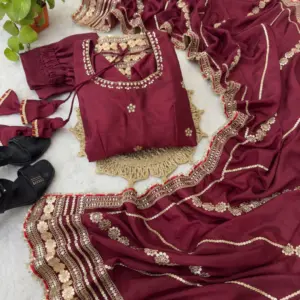 Fox Chinon Silk Gown