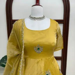 Designer Gown with Dupatta