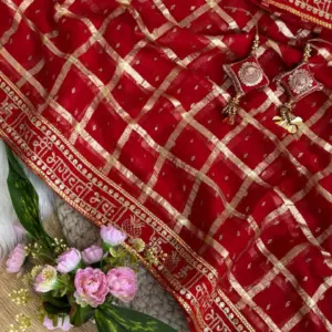 Viscose Georgette Saree – Design 3