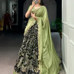 Vichitra Silk Lehenga