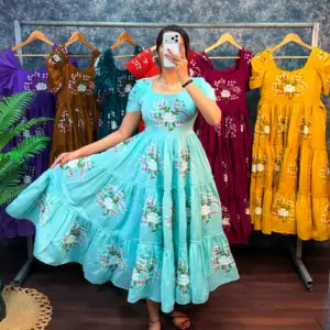 Premium Embroidery Midi