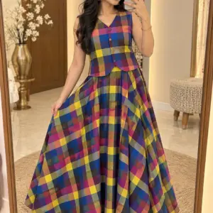 Madras Checks Co-ord Set